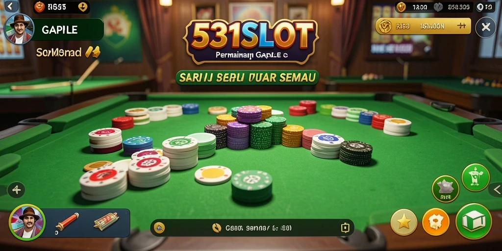 Screenshot gameplay Gaple yang mendebarkan di 531SLOT.