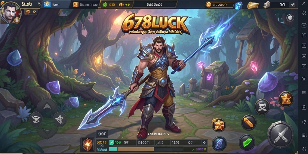 Tampilan gameplay epik dalam 678LUCK dengan pertempuran yang mendebarkan.