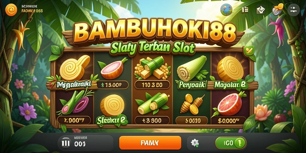 Gameplay mengasyikkan dan grafis menawan di BAMBUHOKI88.