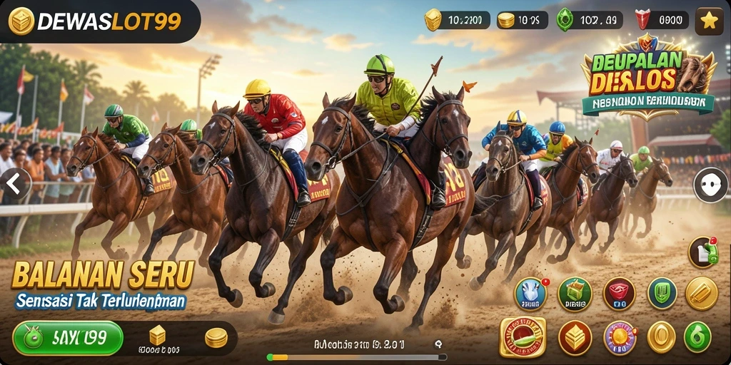Gameplay menarik dari DEWASLOT99 dengan aksi balapan yang mendebarkan.
