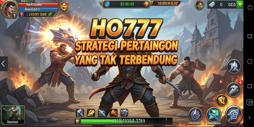 Tampilan gameplay HO777 yang penuh strategi dan pertarungan menarik.