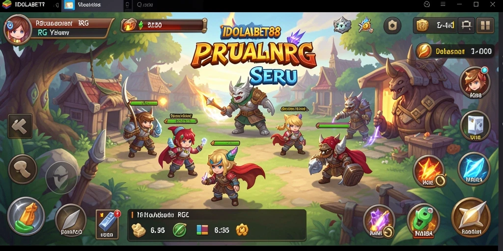 Tampilan gameplay IDOLABET88 yang menegangkan dan penuh aksi.
