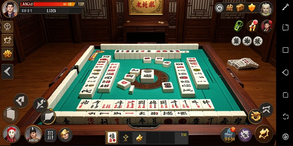 Tampilan gameplay menarik di LANCAR138 dengan keseruan Mahjong.