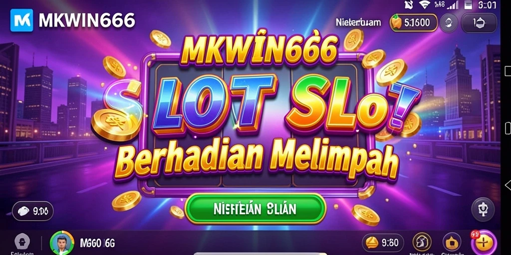 Tampilan gameplay MKWIN666 yang mengasyikkan dan penuh warna.