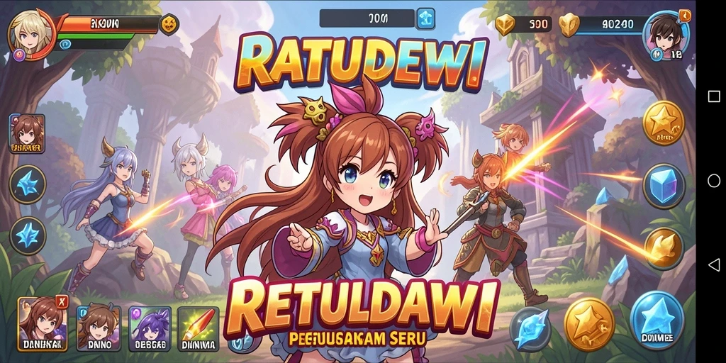 Gameplay menakjubkan dari game Anime RATUDEWI.