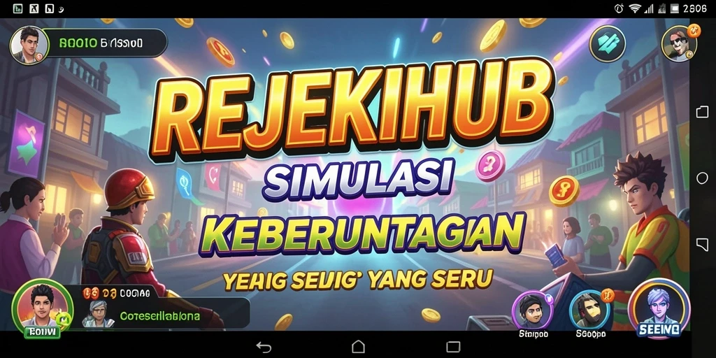 Tampilan gameplay REJEKIHUB yang menegangkan dan interaktif.