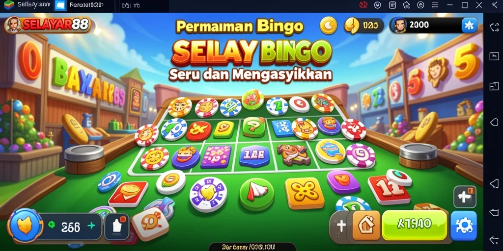 Tampilan gameplay SELAYAR88 yang menggembirakan dan penuh warna.