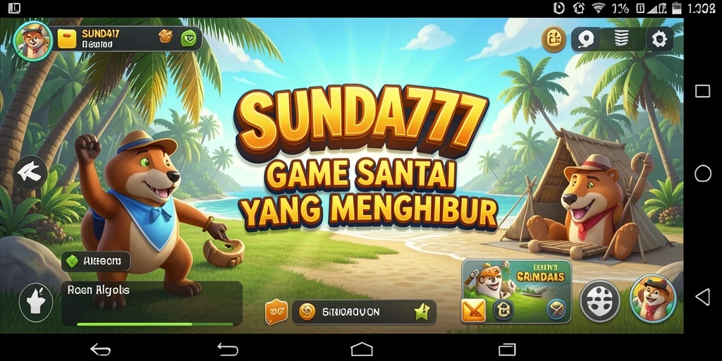 Tampilan gameplay SUNDA777 yang seru dan menghibur.