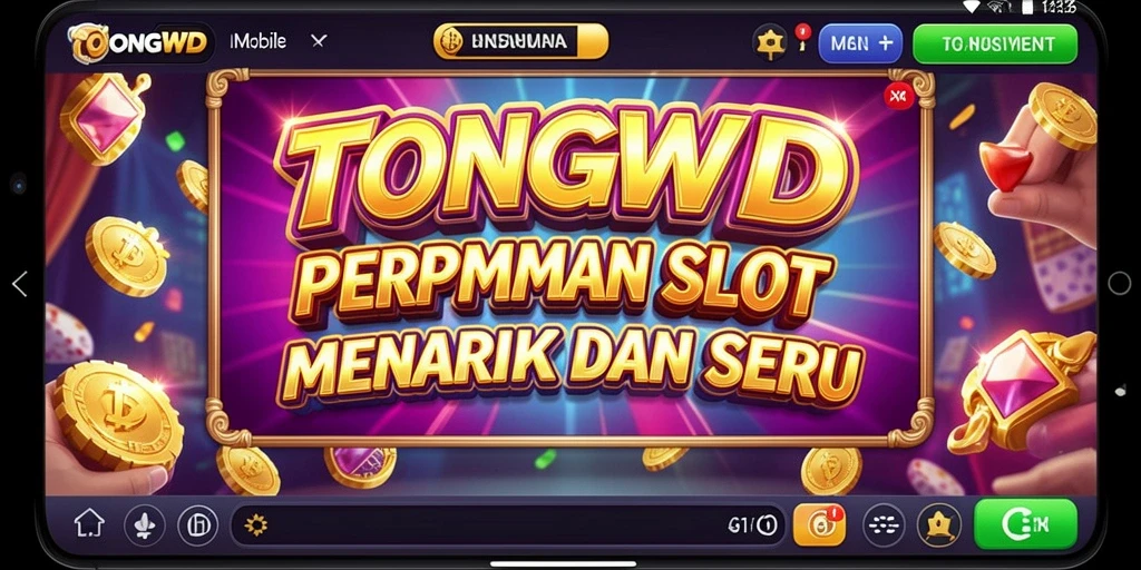 Tampilan gameplay seru dan beragam tema slot di TONGWD.